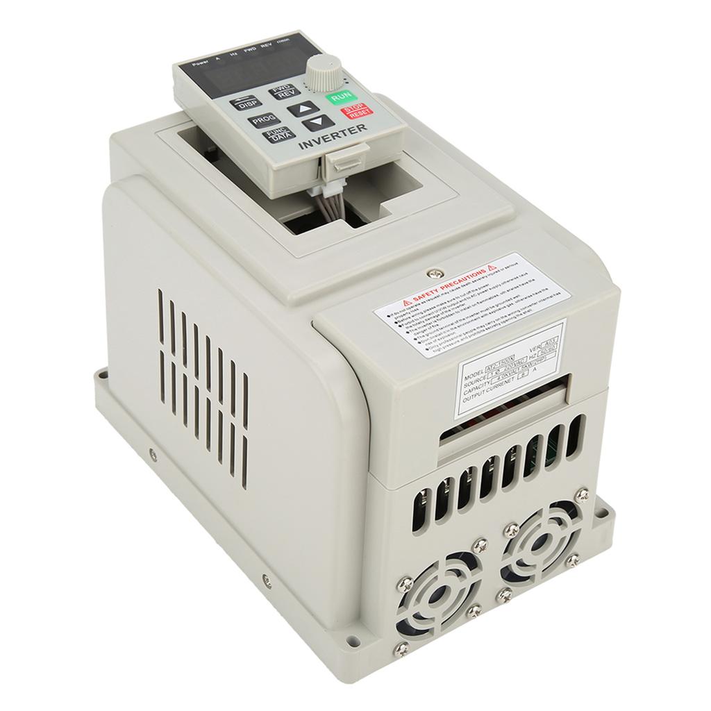 220VAC Variable Frequency Drive Speed Controller for Single Phase 1.5kW AC Motor
