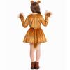Lion Halloween Costume Animal Cosplay Role Play Outfit Kids Stage Performance Full Body Suit