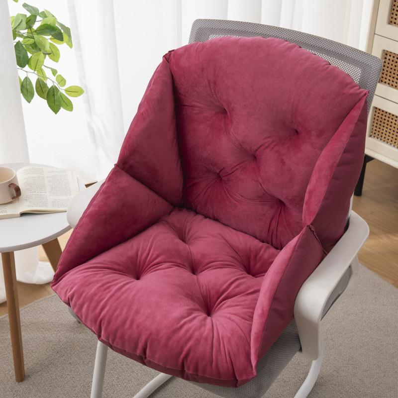 

48x40cm Thick Non-slip Pad Breathable Four Seasons Available Butt Cushion Office One-piece Cushion Student Cushion Chair Mat 48x40cm