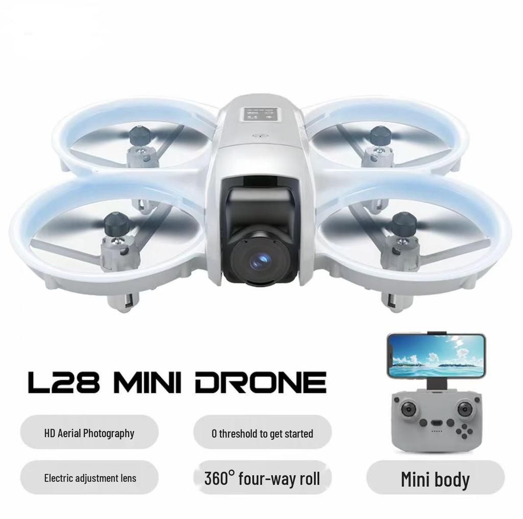 Mini Dual Camera Drone with HD Aerial Photography & Optical Flow Remote Control