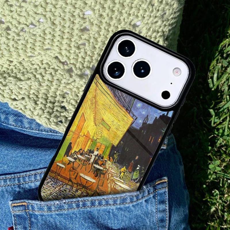 Van Gogh Series Phone Case For iPhone 17 AIR 16 Pro Max 15 14 Pro 11 12 13 Shockproof Silicone Cover