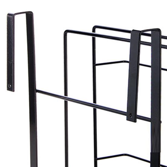 Dvouvrstvá kuchyňská skříňka Železná police Stojan na krájení Úložný stojan Držák na ručníky