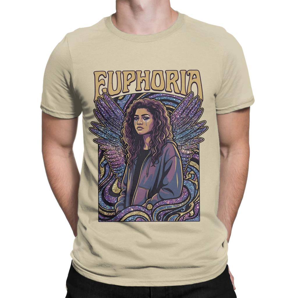 eEuphoria Rue and Glitter Wings Funny 100 Cotton TShirt eEuphoria Tees Tops For Unisex