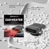Hikmarion Car Mounted Heater/ Dual Function Defroster Defogger Fast Heating Auto Windshield Frost