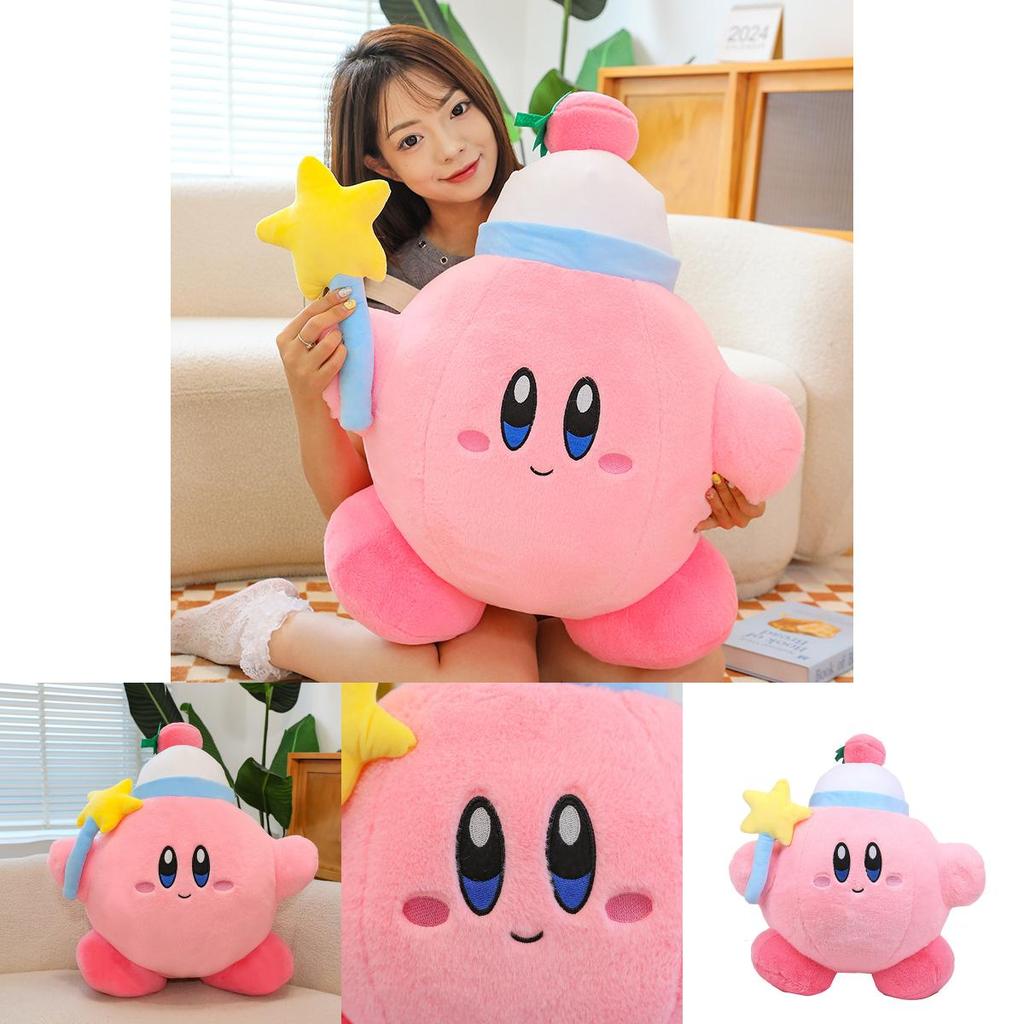 Kirby Plush Toy Sleeping Pillow With Soft Pp Cotton For Girls Birthday Gift