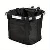 Outdoor Leisure Bicycle Basket Dog Strap Lightweight Detachable Handle Bag