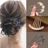 Bohemian Style Elegant Women's Hair Comb Side Pins Secure Hair Accessories Vintage Bridal Wedding Hair Accessories