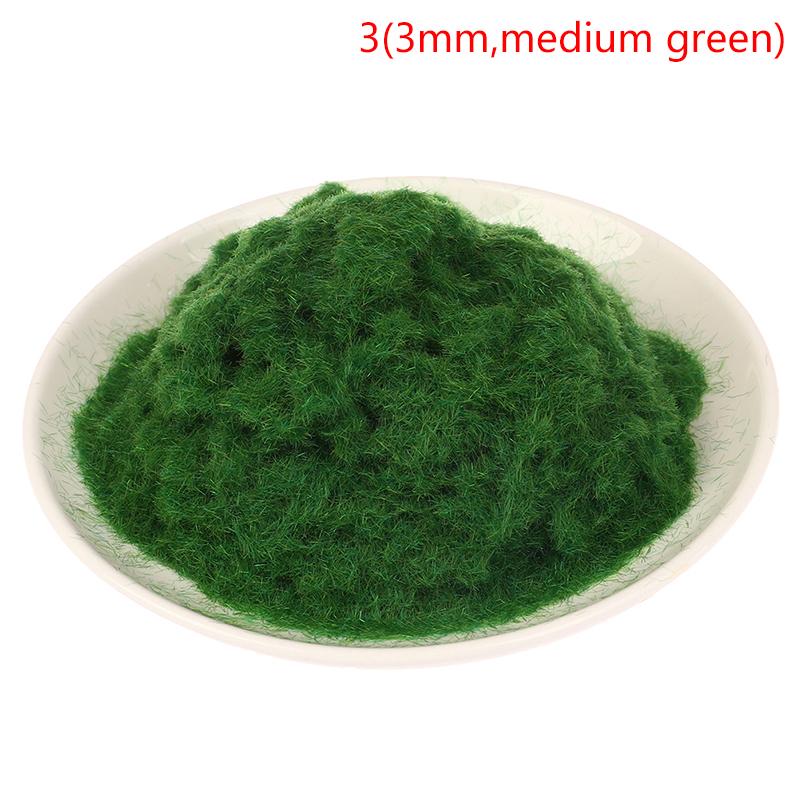 3/5Mm Grass Flock Powder For Artificial Terrain Game Landscape Accessories Fake Grass Sand Table Model Railway Layout