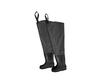 X'SELL OH-880 Hip Waders, 420D Felt Sole, Black, Size M