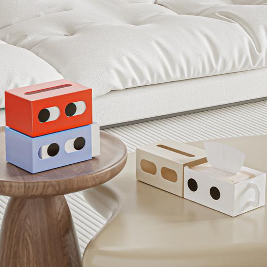 Tissue Box Table Napkin Paper Container Large Capacity Cartoon Shape