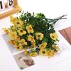 Yousheng 7 Stems Artificial Violets Flowers Faux Silk Violets Bouquet UV Resistant Outdoor Fake Bloom for Vase Home Garden Wedding Decor