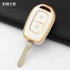 Fashion Tpu Car Key Case Cover For Renault Kwid Traffic Symbol Sandero Logan Lodgy Dokker Dacia Duster 2 3 Buttons Protector Fob