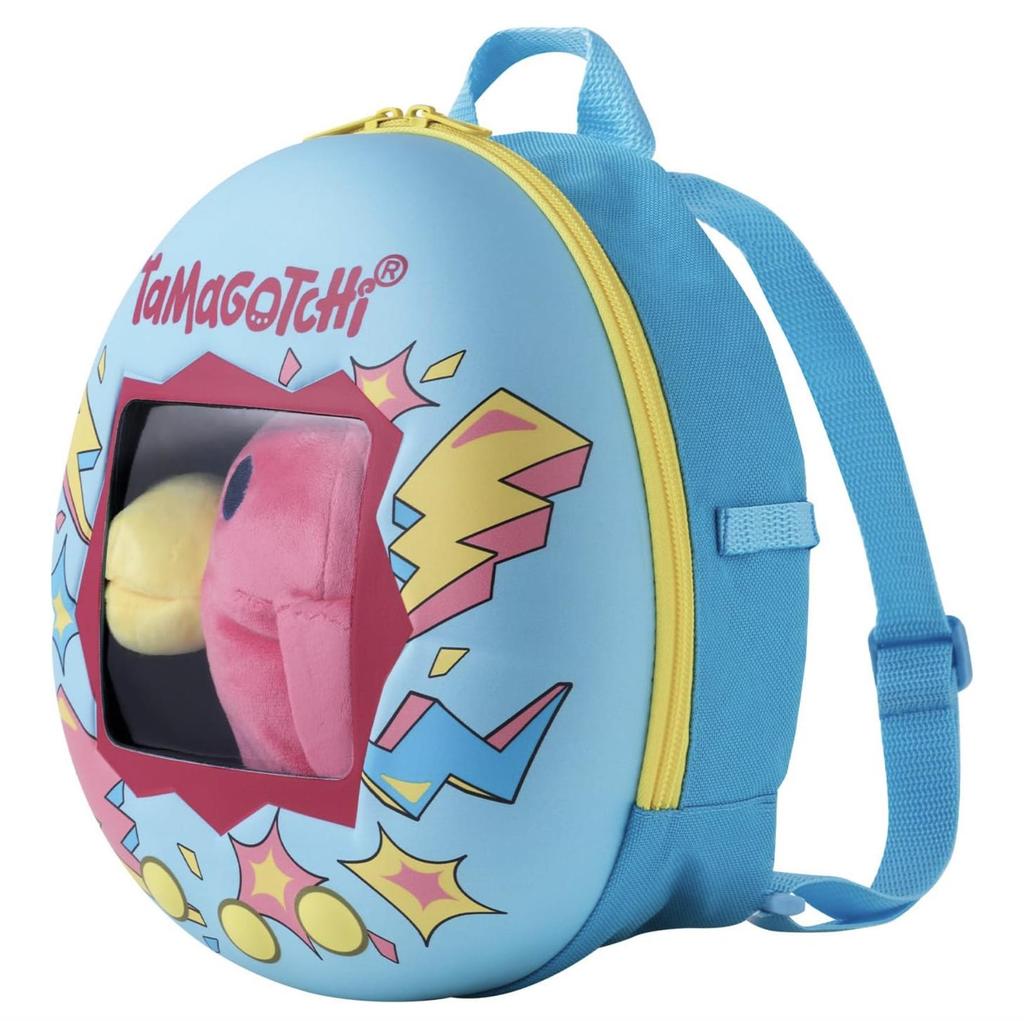 [PRE-ORDER] Tamagotchi Kurutto Plush with Backpack Set - Kuchipatchi Ver.