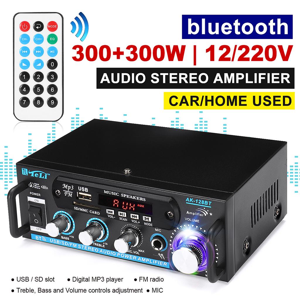 used car woofer and amplifier