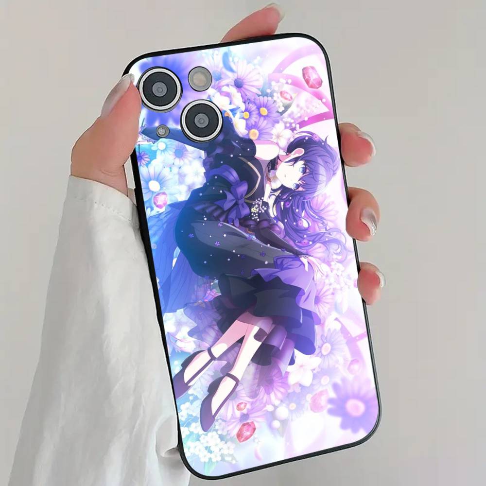 M-Mafuyu A-Asahina Anime Game P-Project S-Sekai Pjsk Phone Case Cool Black Silicone Soft For IPhone 16 15 14 13 12 11 X XR Plus
