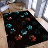 17 Styles Cat Paw Printed Carpet Rug for Living Room Bedroom Entrance Door Decor Mat, Kids' Room Decorative Mat Multi-Size Gifts