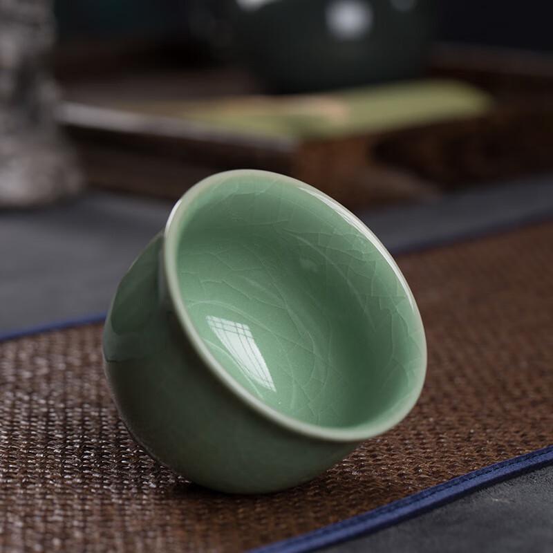 Celadon Ge Ware Ceramic Gongfu Teacup