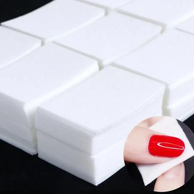 Salviette per rimuovere lo smalto Cuscinetti per la pulizia delle unghie, cuscinetti per unghie in tessuto non tessuto per salone di bellezza per donne e ragazze