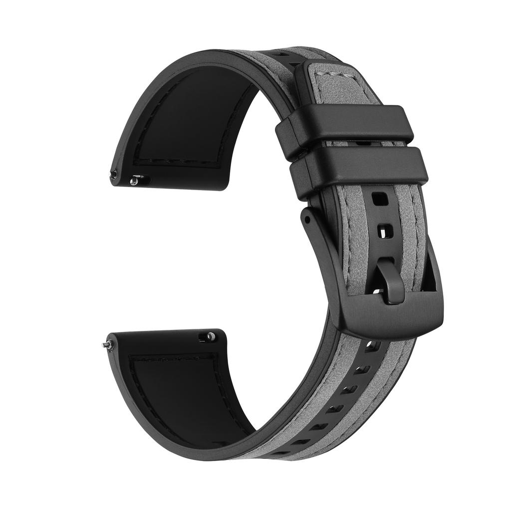 22mm Leather Silicone Strap For HUAWEI WATCH 4 Pro GT 2 3 SE GT4 46MM / Runner / Ultimate Replacement Band Watchband Bracelet