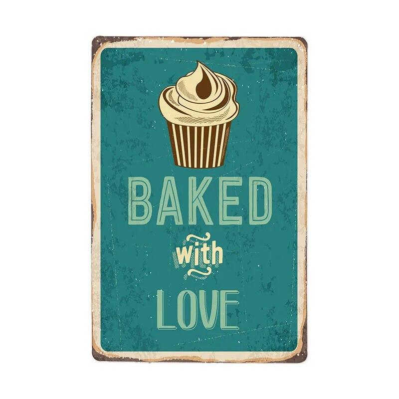 Lemonade Drink Candies Vintage Tin Signs Cafe Bar Pub Retro Wall Decor Metal Poster 20x30cm