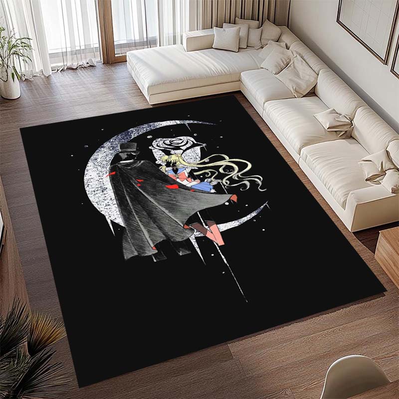 Diese beliebte Spielmatte im Anime-Design mit Pretty Guardian Sailor Moon besteht aus bequemem, weichem, dickem und rutschfestem Flan