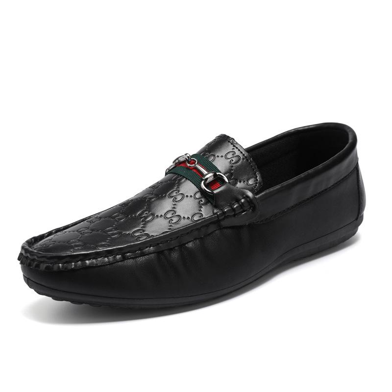 Spring New European Station Men's Shoes Doudou Shoes Men's Casual Single Shoes One-pedal Lazy Shoes Loafers