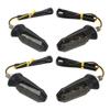 4Pcs Motorcycle LED Turn Signal Lights Mini Front Rear Indicator Waterproof Universal for Beach