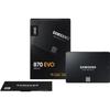 Samsung ssd interne 870 evo 2 to mz-77e2t0b/eu