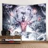 Home Decor Meditation Seven Chakra Tapestry Indian Buddha Wall Decor Mandala Tapestry Witchcraft Bohemian Hippie