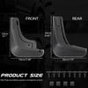 Set of 4 For MG ZS MK2 PRO 2024 2025 2026 Hybrid Petrol Mud Flaps Splash Guard Mudguard Fender Cover Front Rear