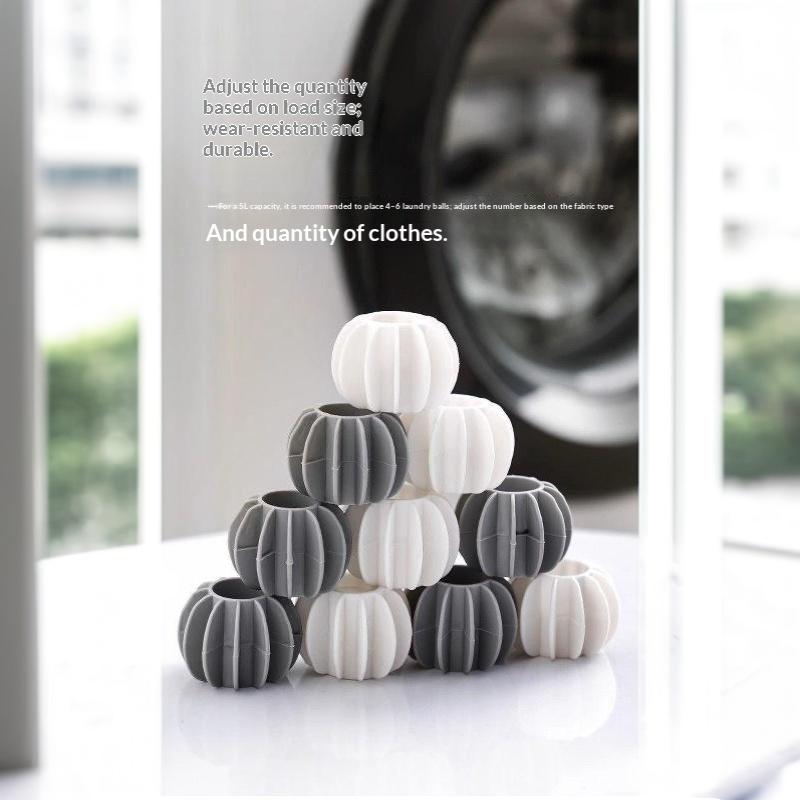 10/20Pcs Laundry Ball Reusable Silicone Clothes Hair Cleaning Tools Pet Hair Remover Washing Machine Cat Hair Catcher Laundry