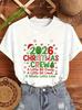 Family Christmas Crew 2026 Print T-Shirts Making Memories Together Tee Shirts Funny Matching Holiday Shirt Family Pajamas Gifts
