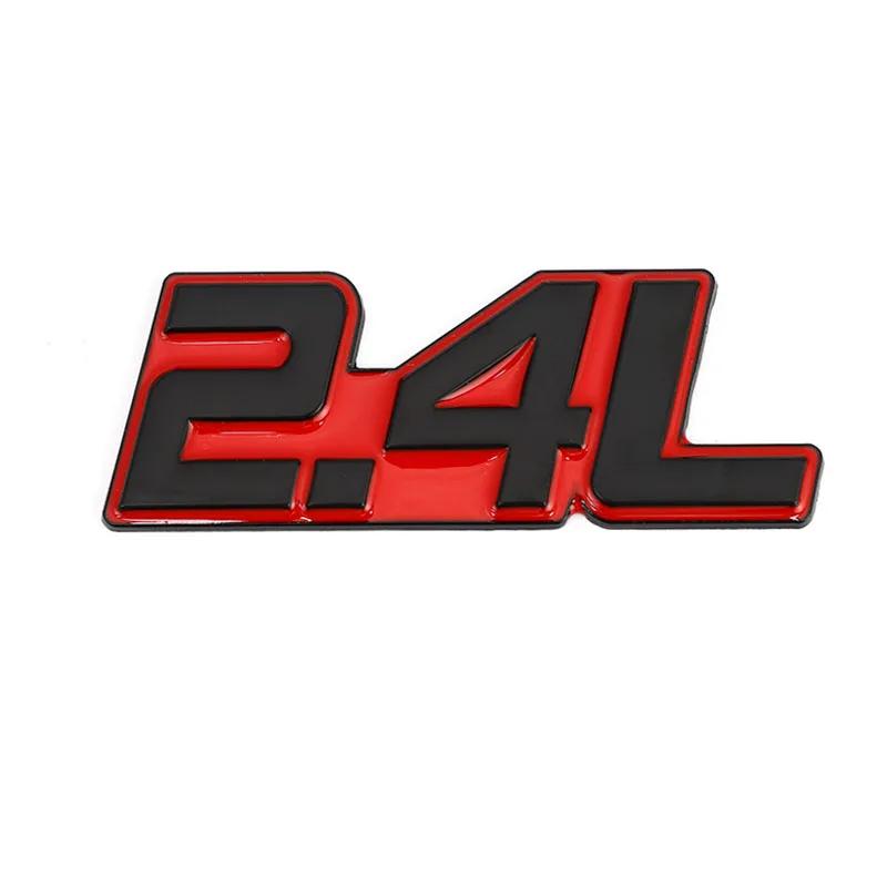 1Pc 2.0L 2.2L 2.4L 2.5L 2.8L Emblem Badge Decal for SUV Car Stickers