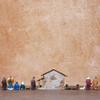 Nativity Scene Resin Manger Decoration Resin Christmas Manger Nativity Figurine Set For Bookshelf Home Dining Table Mantle