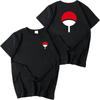 New Mens Womens Nine Tailed Fire Tshirt Shadow Ninja Short Sleeve Anime Surrounding Fashion Trend Top Summer