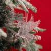 Acrylic Acrylic Snowflake Icicle Ornaments White Lifelike Drop Pendants Crystal Christmas Deer Pendant Xmas Tree New Year 2025