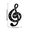 Modern music Roman numeral notes acrylic wall clock silent clock suitable for living room bedroom office decoration clock