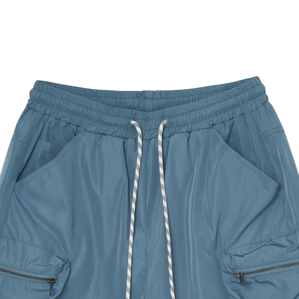 Moseu Utility Memory String Cargo Shorts_Sora