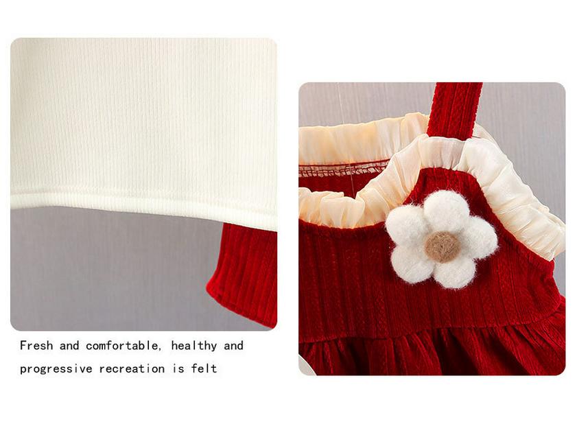 Baby Girls' Winter Fleece Dress Set, 1-3 Years, Two-Piece