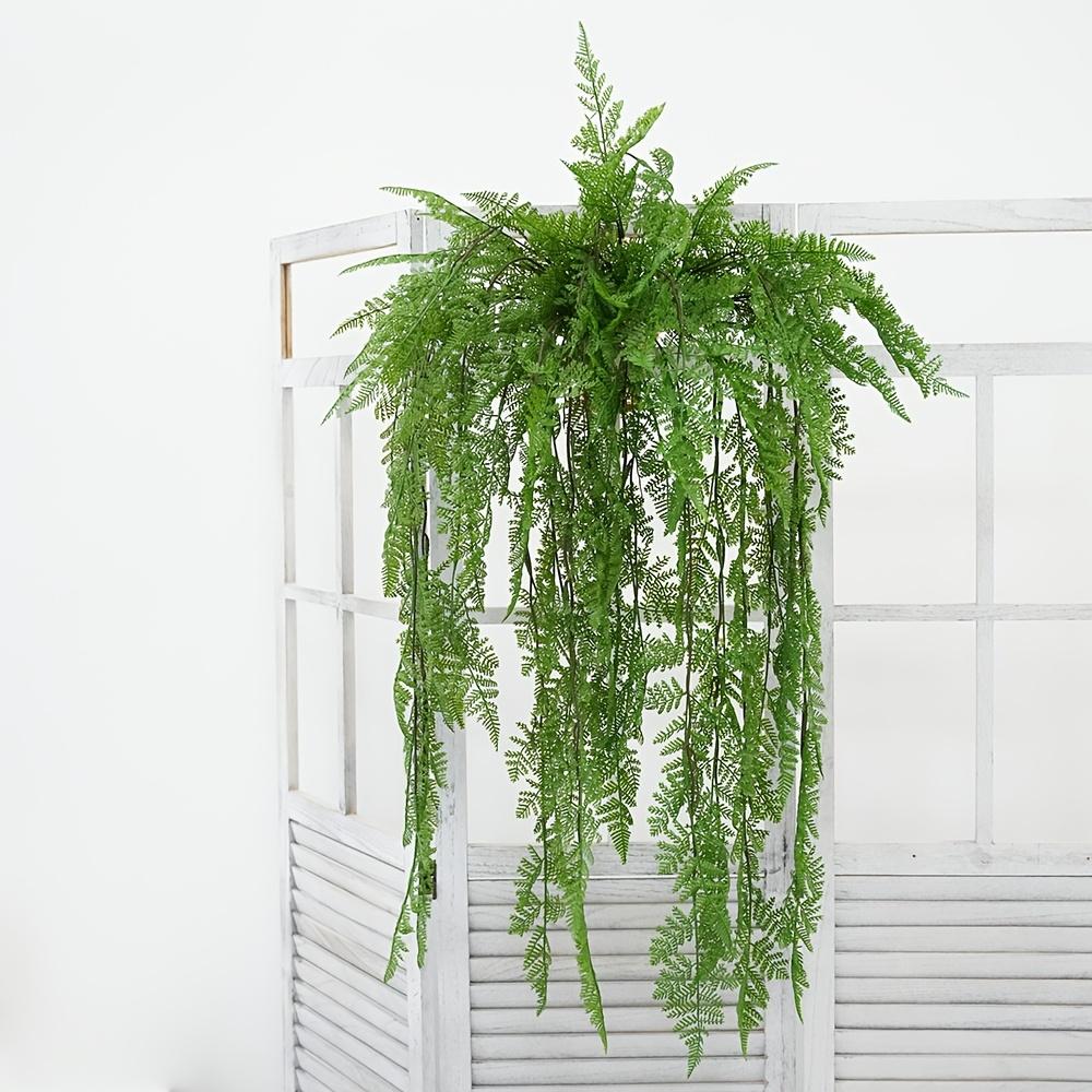 Artificial Hanging Plants 3.3ft Fake Hanging Fern Vines with 30 Leaves Wall Decor Greenery for Home Wall Outdoor Indoor Decor