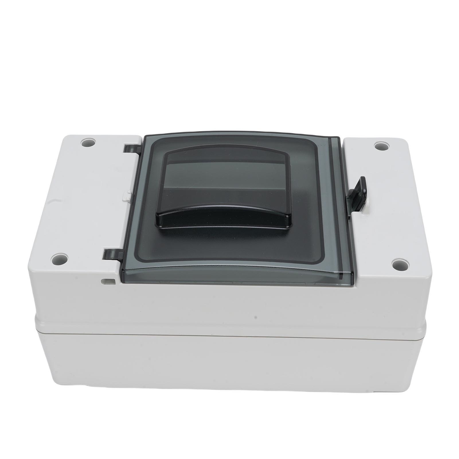 

DC Circuit Breaker Box IP66 Rain Proof Plastic Outdoor Distribution Junction Box for MCCB Solar Battery Switch