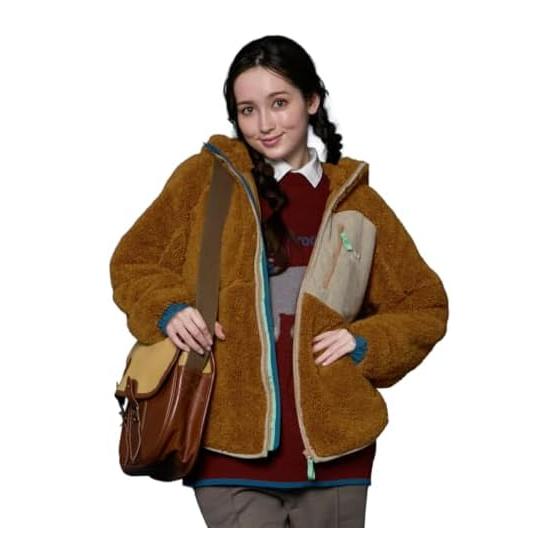 [Cliffmeyer] Women s Jacket Shaggy Boa Hood
