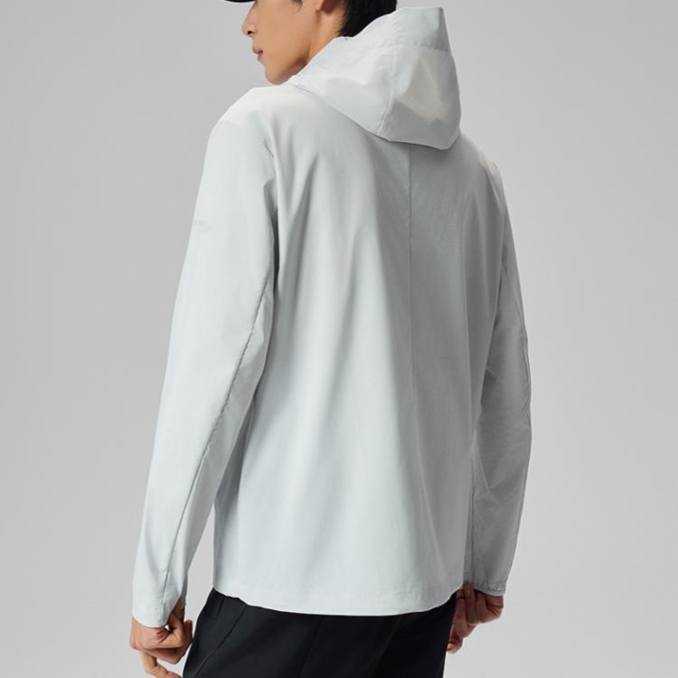 SAUCONY Urban Commuting Series Woven Fashion Zip Long Sleeve Jacket Unisex Jacket High-Gray SA2259WJ01C-GR065