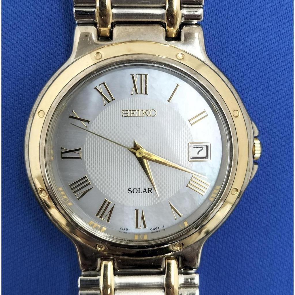 Used SEIKO V145-0D40 Quartz Analog Watch