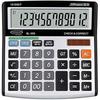 Bambalio 12 Digits Electronic Calculator with Big Digits Display & Metallic Panel 3 Years Warranty BL-555