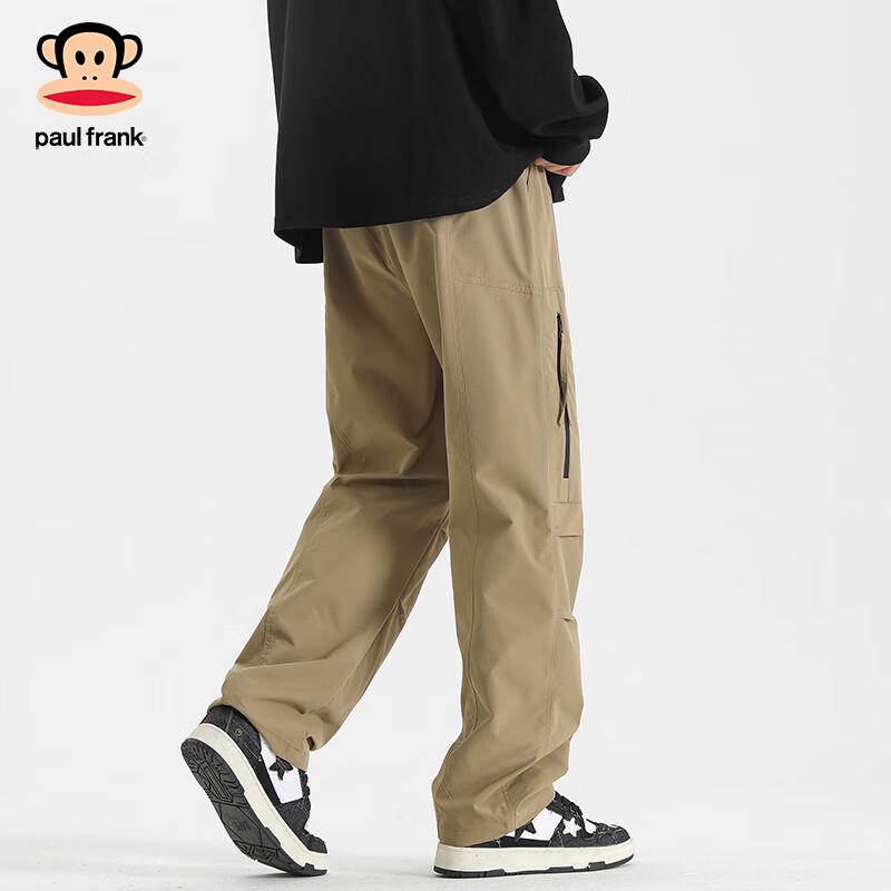 Paul Frank Men's American Style Loose Fit Straight Leg Casual Cargo Pants