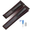 Genuine Leather Watch Band For Tag Heuer Carrera diving Monaco F1 Series Breathable Watch straps 22mm Men's Watch chain