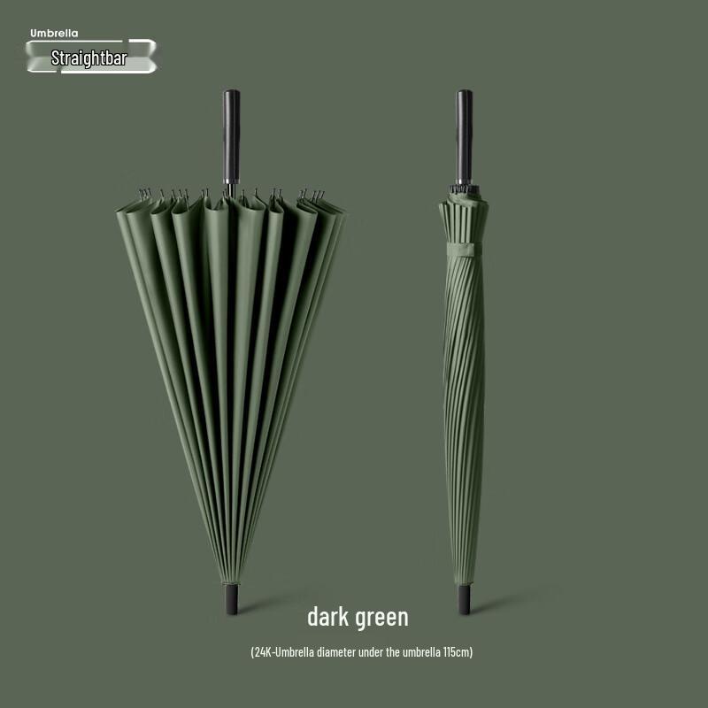 Caderno 24-Rib Windproof Long Handle Umbrella