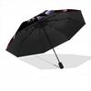 1pc Dahlia Bloom Automatic Umbrella | Portable Foldable 8-Rib Manual Open, Cute Birthday & Holiday Gift for Outdoor yy260107129
