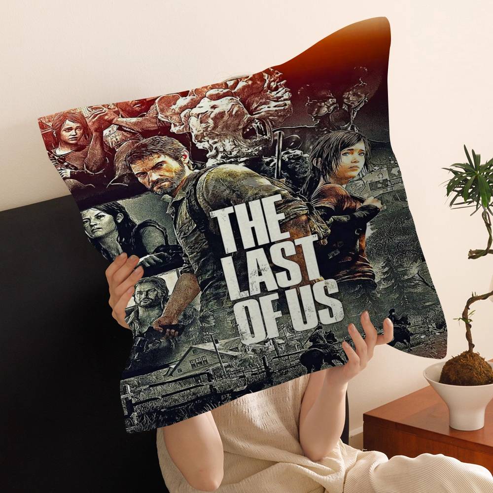Game The Last of Us Pillow Cover for Bedroom Room and Living Room Sofa Decorative Cushion Cover